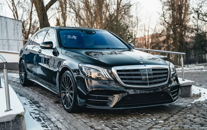 Mercedes-Benz Klasa S cena 339900 przebieg: 132354, rok produkcji 2018 z Piekary Śląskie małe 154